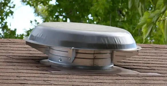 attic fan installation services with low-profile roof ventilation unit in Charleston, SC