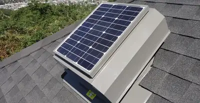 attic fan installation services with energy-efficient roof-mounted ventilation system in Charleston, SC