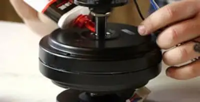 Ceiling fan motor repair and internal component adjustment in Charleston, SC