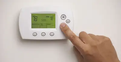 Digital thermostat installation with precise temperature programming in Charleston, SC