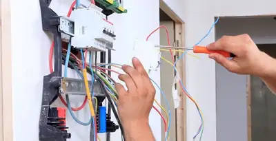 electrician services performing residential electrical panel wiring in Charleston, SC