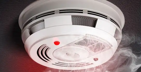 Installed smoke detector providing reliable fire detection in Charleston, SC