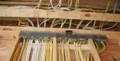new construction wiring services with organized electrical rough-in performed by licensed electricians in Charleston, SC