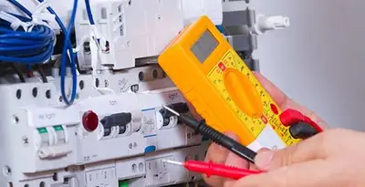Residential electrician testing home electrical panel for safety and performance in Charleston, SC