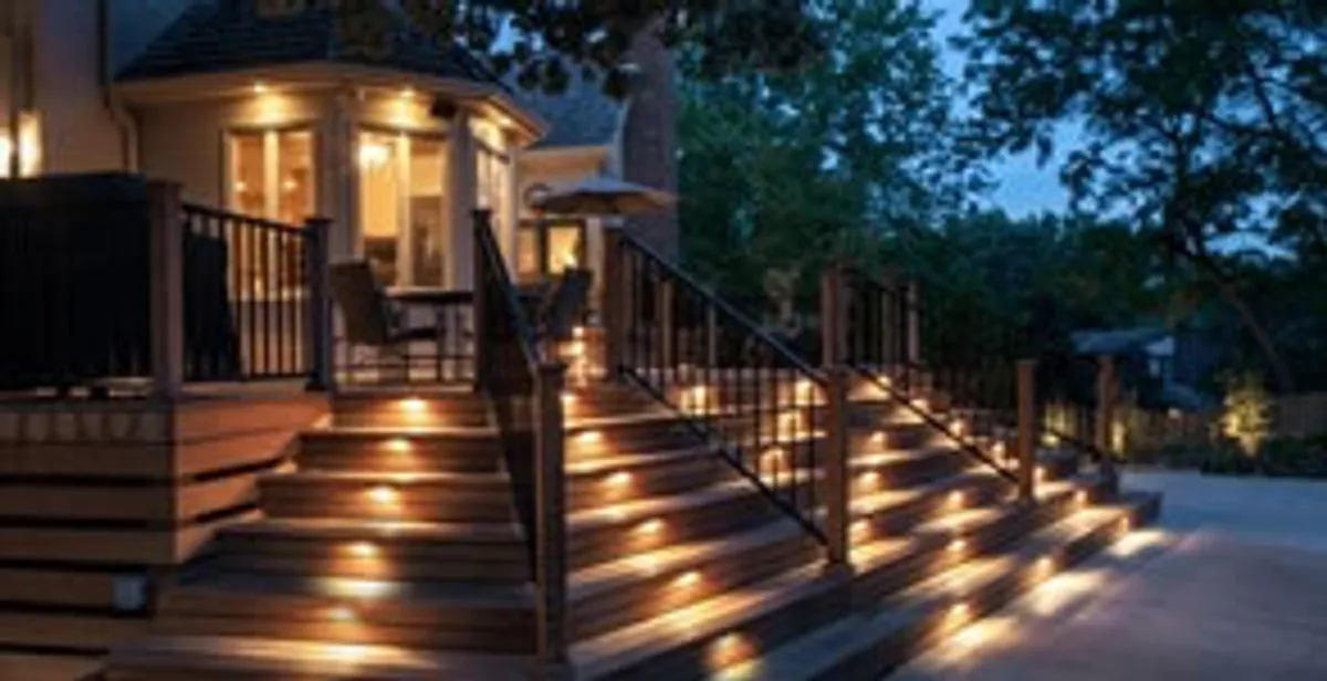 Residential electrician installing outdoor lighting for home safety in Charleston, SC