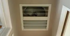 whole house fan installation services with ceiling-mounted ventilation system in Charleston, SC